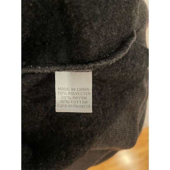 Top of the World Men's 2XL Gray Full Zip Sweater Mountaineers Logo - Picture 7 of 8